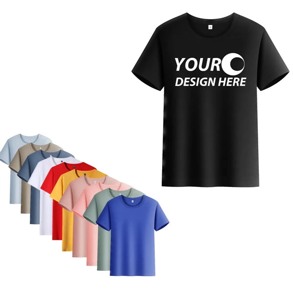 Adult Unisex Cotton Short Sleeve T-Shirt