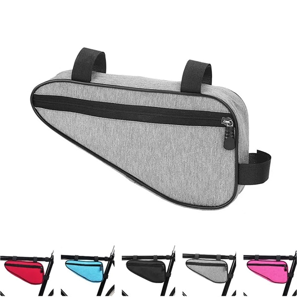 Bike Front Frame Saddle Bag Bicycle Top Tube Triangle Pouch