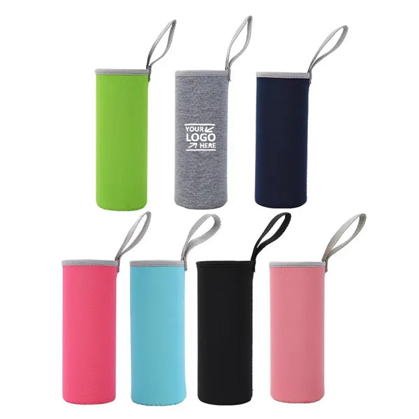 Insulated Collapsible Neoprene Water Bottle Sleeve