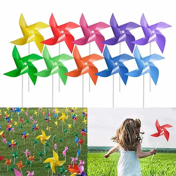 Toy Wind Spinners Outdoor Decorative Pinwheels