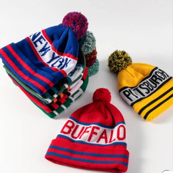 Beanie Pompom Knitted Winter Hat