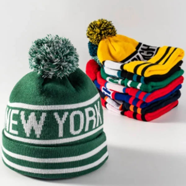 Beanie Pompom Knitted Winter Hat