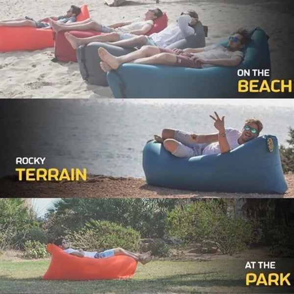 Outdoor inflatable sleeping couch