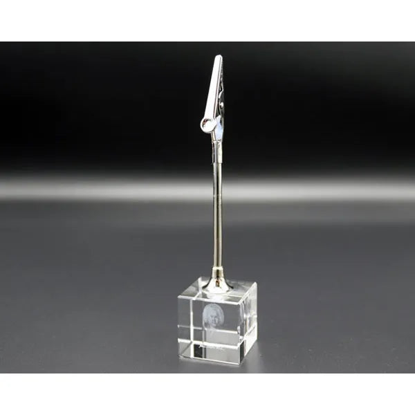 Crystal Memo Clip Holder