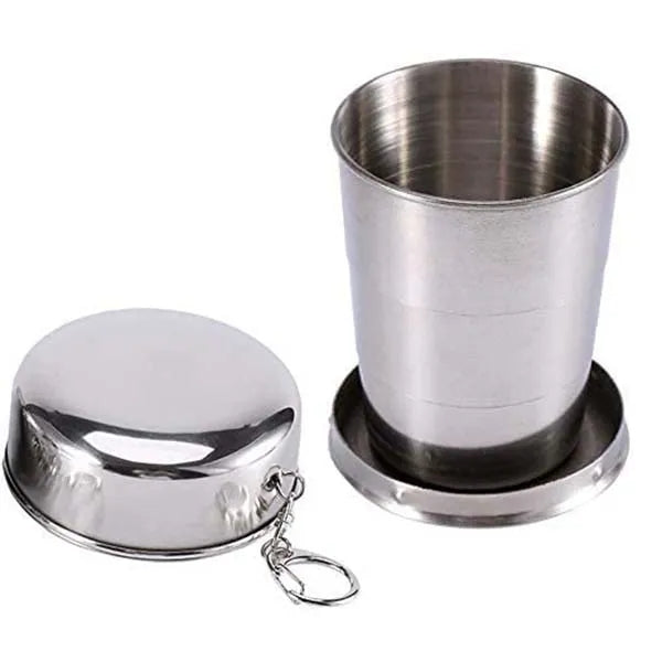 Collapsible Telescopic Stainless Steel Portable Cup