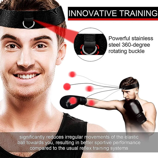 Head-Mounted Boxing Reaction Ball