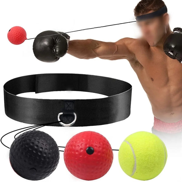 Head-Mounted Boxing Reaction Ball