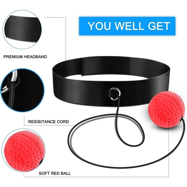 Head-Mounted Boxing Reaction Ball