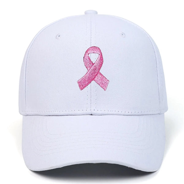 Breast Cancer Awareness Pink Ribbon Baseball Cap