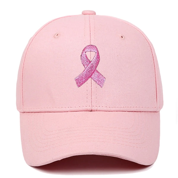 Breast Cancer Awareness Pink Ribbon Baseball Cap