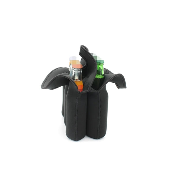Insulated Neoprene Beer Carrier Tote Bag for 3 Bottles