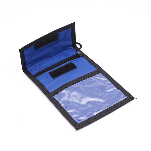 ID Card Organizer Pouch with Neck Lanyard