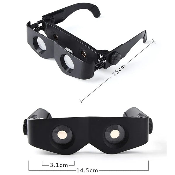 Head-Mounted Hand-Free Binoculars Fishing Glasses Magnifying