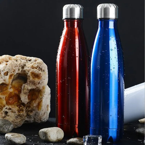 17oz Stainless Steel Insulated Double Wall Vacuum Bottle