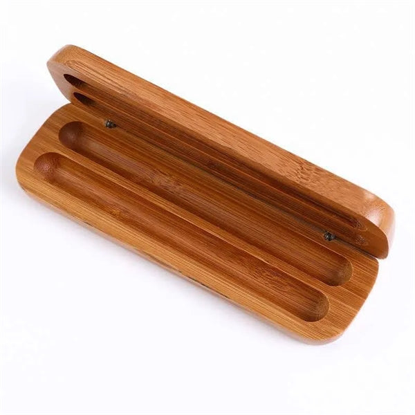 Natural Wooden Pen Case