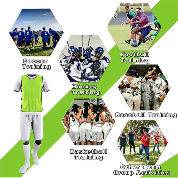 Sport Training FootBall Volunteer Polyestor Vest