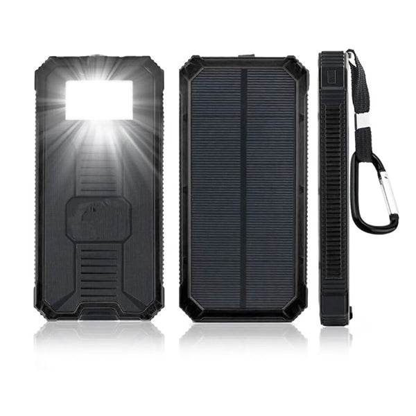 10000mAh Solar Power Bank for Outdoor Camping