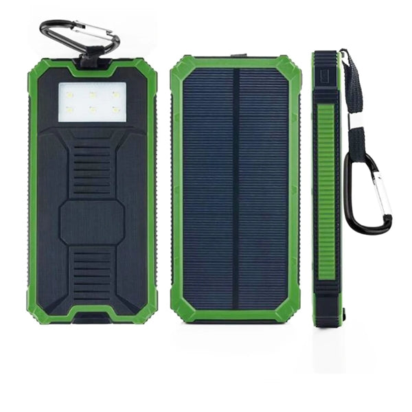 10000mAh Solar Power Bank for Outdoor Camping