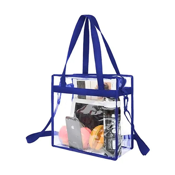 Clear PVC Messenger Bag