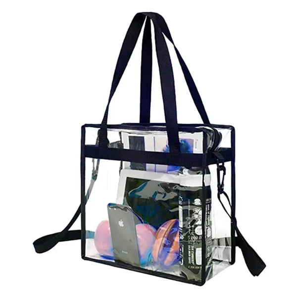Clear PVC Messenger Bag