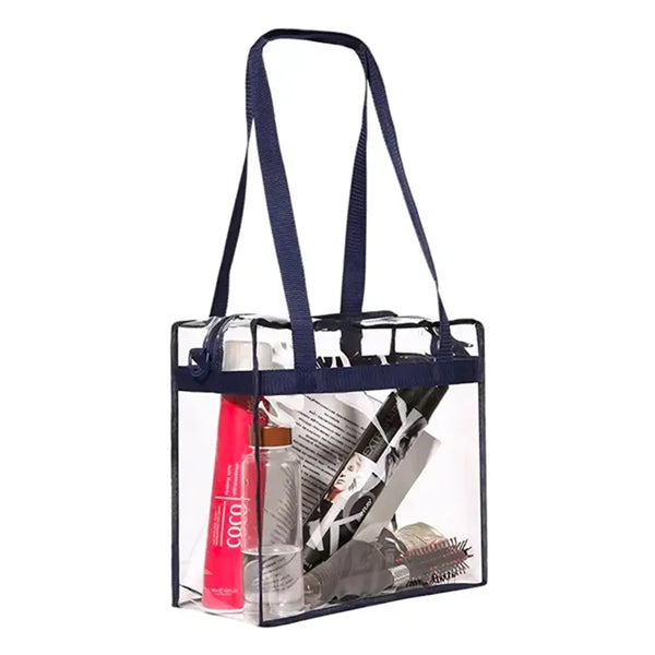 Clear PVC Messenger Bag