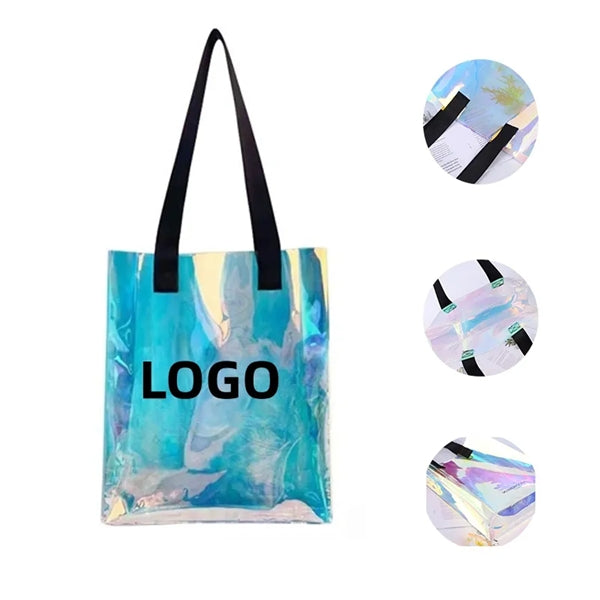 Holographic Transparent Shopping Bag