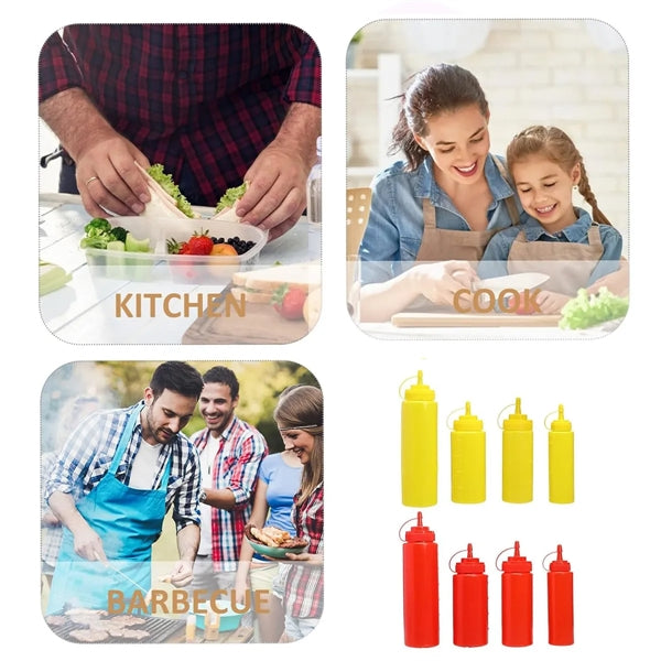 20oz Plastic Jam Squeeze Bottle