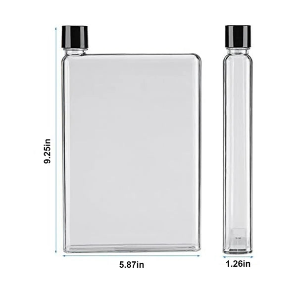 25 oz A5 Flat Water Bottle