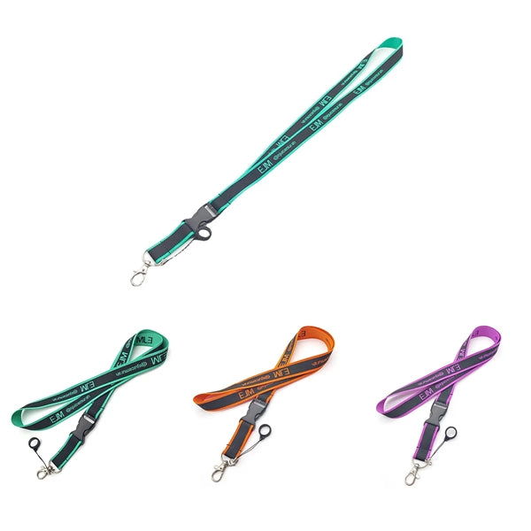 Nylon Full Color Custom Electronic Cigarette Lanyard