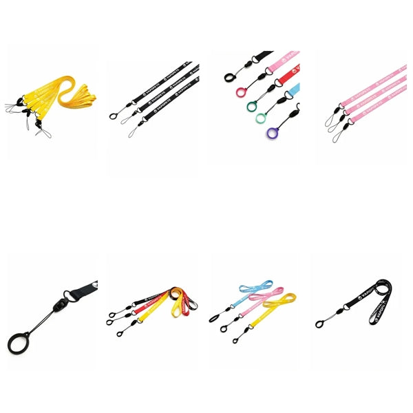 Nylon Full Color Custom Electronic Cigarette Lanyard