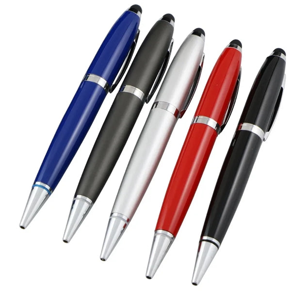 Metal Ballpoint Pen USB Flash Drive