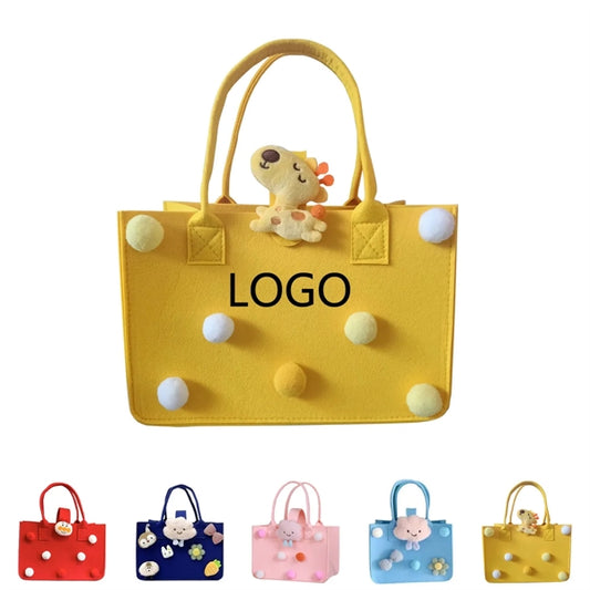 Cue Cartoon Decorative Tote Bag