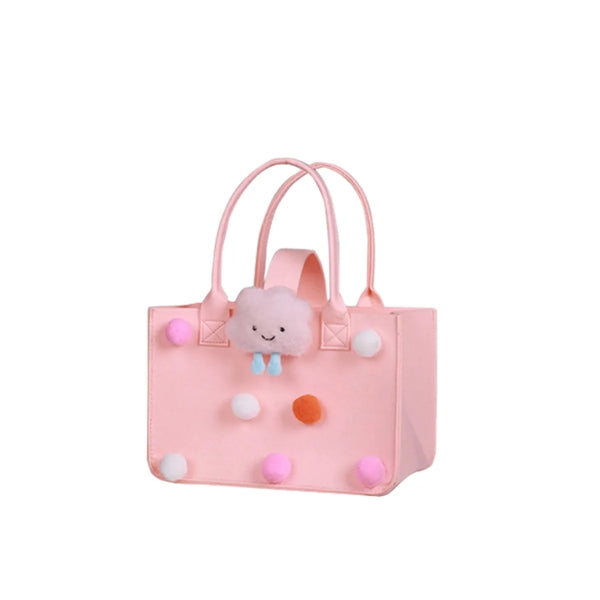 Cue Cartoon Decorative Tote Bag