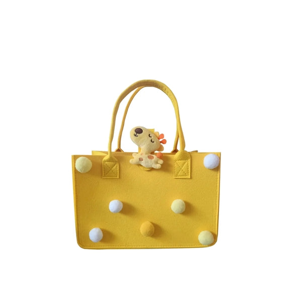 Cue Cartoon Decorative Tote Bag