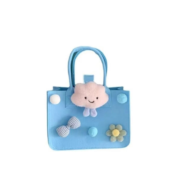 Cue Cartoon Decorative Tote Bag
