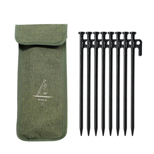 Portable Ground Nails Storage Bag Tent Accessory Organizer