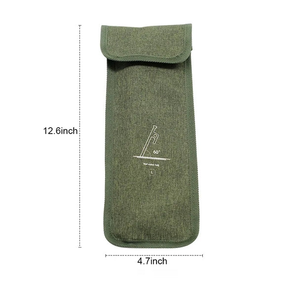 Portable Ground Nails Storage Bag Tent Accessory Organizer