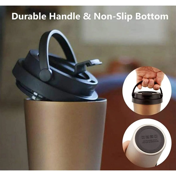 Stainless Steel Insulated Coffee Mug With Leak Proof