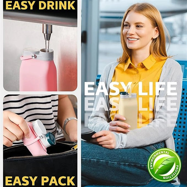 Silicone Foldable Water Bottles