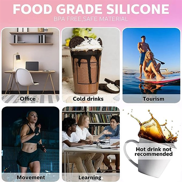 Silicone Foldable Water Bottles