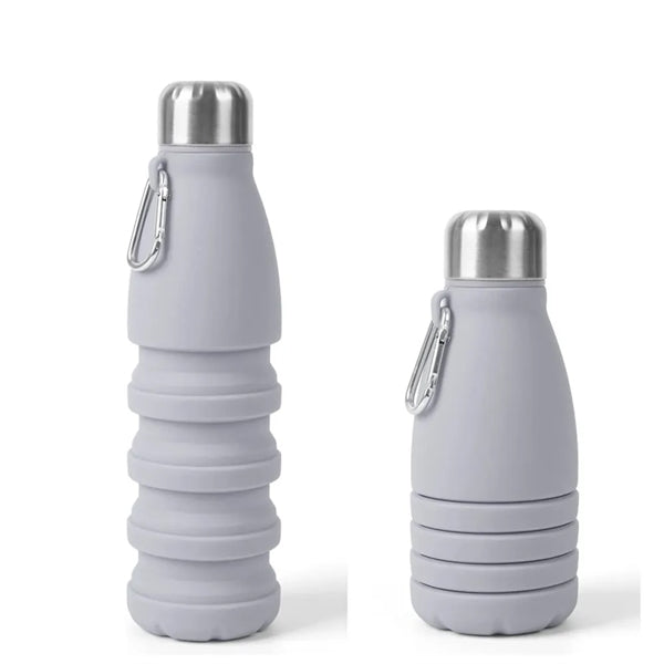 18.5oz Silicone Collapsible Bottle Travel Cup