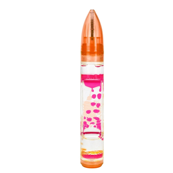 Multi Colored Liquid Motion Bubbler Pen