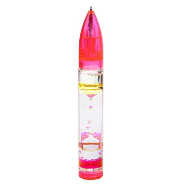 Multi Colored Liquid Motion Bubbler Pen