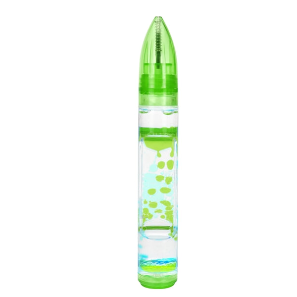 Multi Colored Liquid Motion Bubbler Pen
