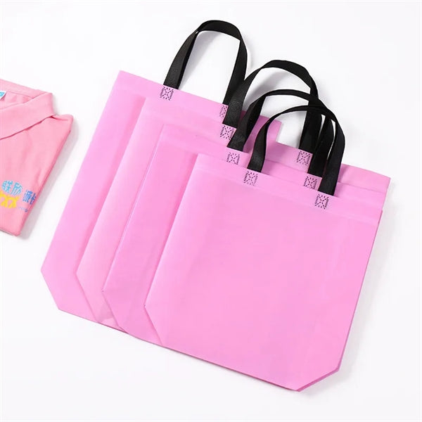 Breast Cancer Awareness Non Woven Tote Bag Pink Ribbon