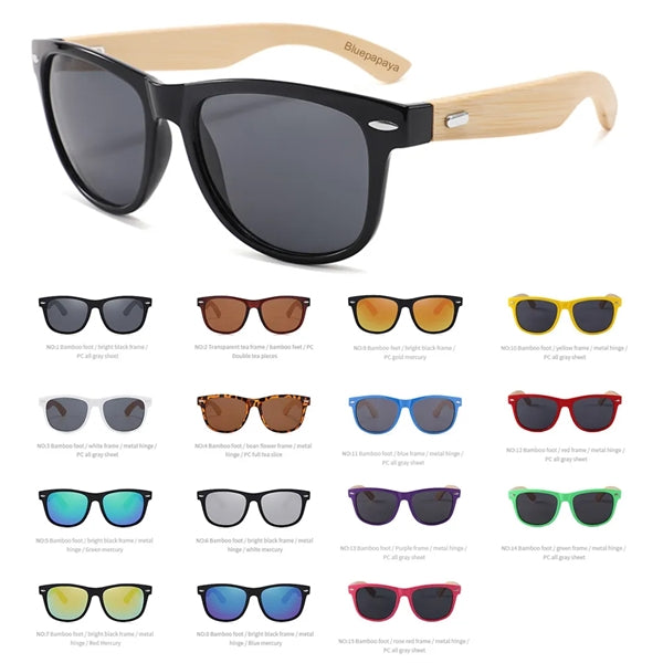 Wooden sunglasses