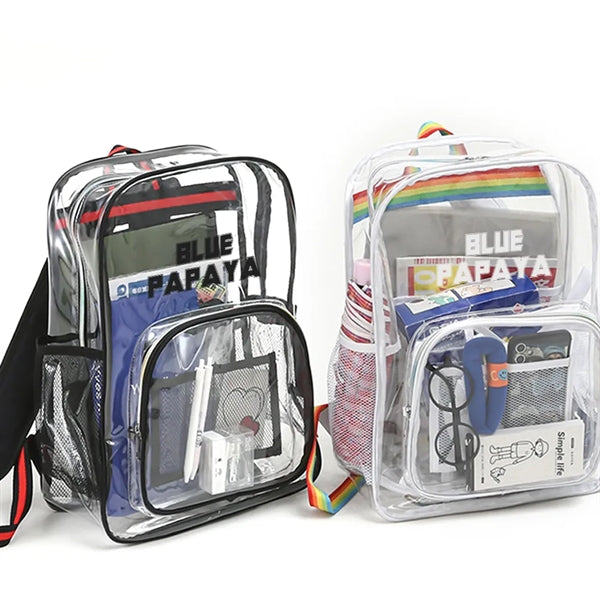 Fashion PVC transparent backpack