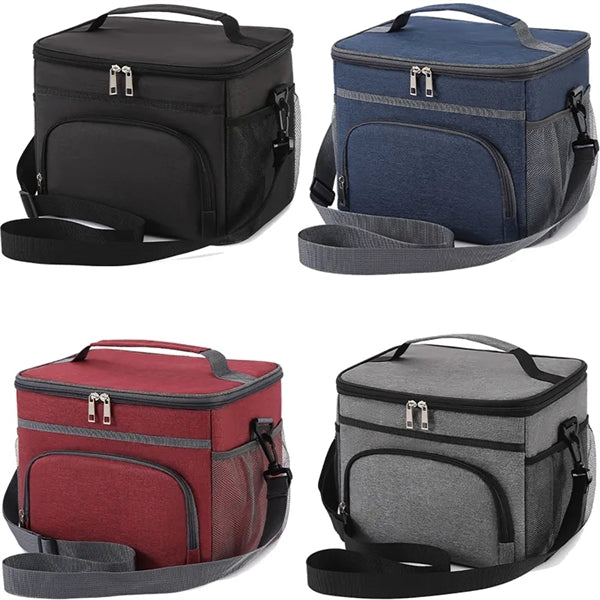 Leak Proof Insulated Lunch Bag Picnic Thermal Meal Tote