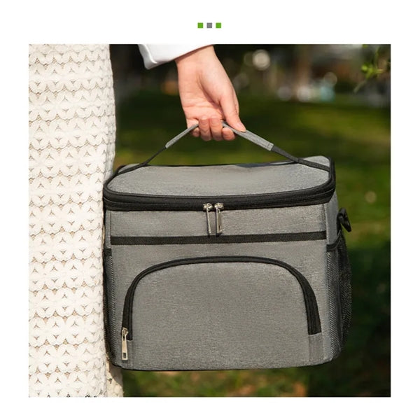Leak Proof Insulated Lunch Bag Picnic Thermal Meal Tote