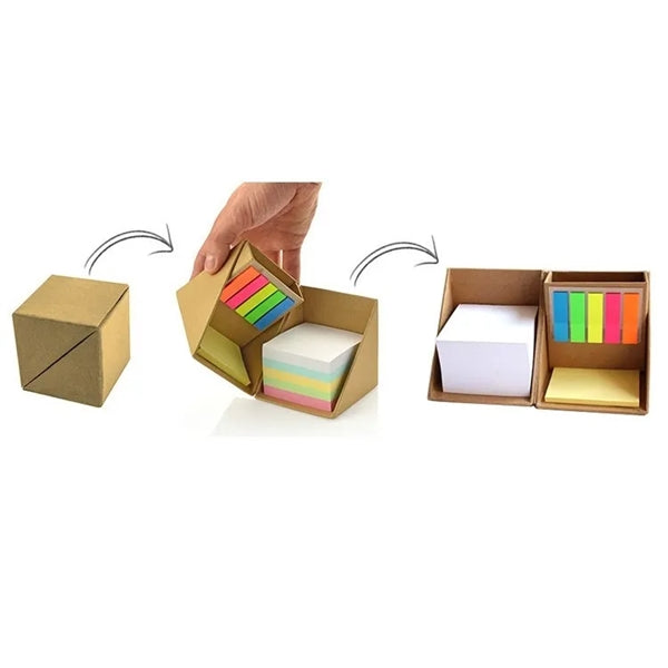 Multi Function Memo Cube Box